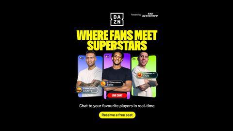 DAZN fans chat footballers