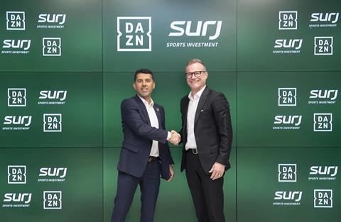 DAZN Surj Sports Investment