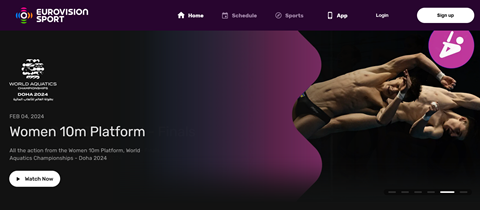 Eurovision Sport streaming platform EBU