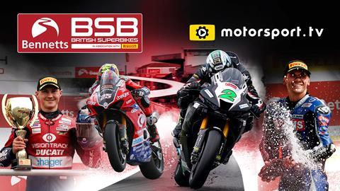 British Super Bikes x Motorsport.tv Lockup