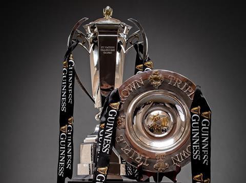 Six Nations trophies