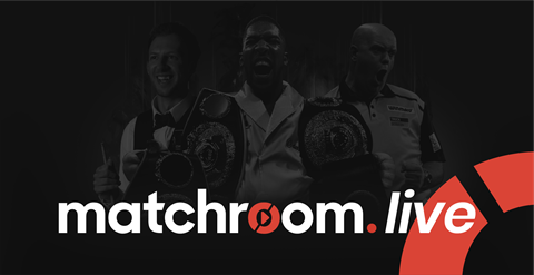 Matchroom Live App Launch Banner