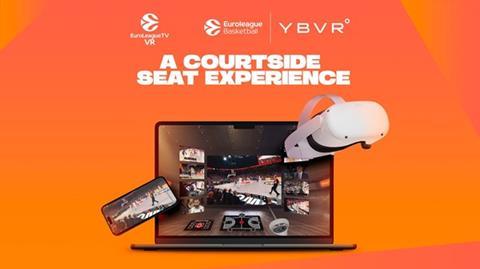 Euroleague basketball YBVR virtual reality vr