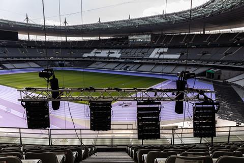 Paris Olympics 2024 SLX lighting rigging