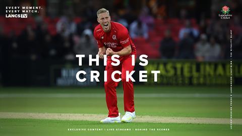 Luke Wood LancsTV cricket