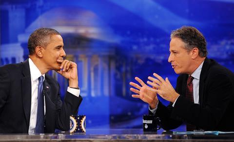 Obama on daily show 2010 2