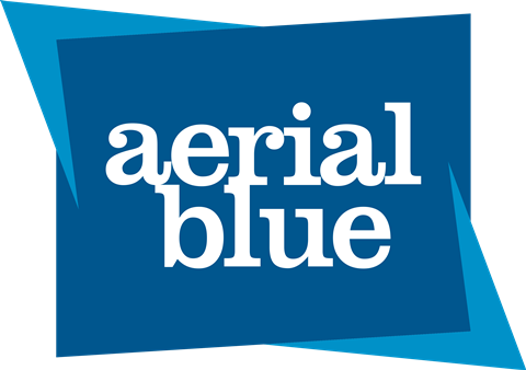 Aerial blue logo 2017