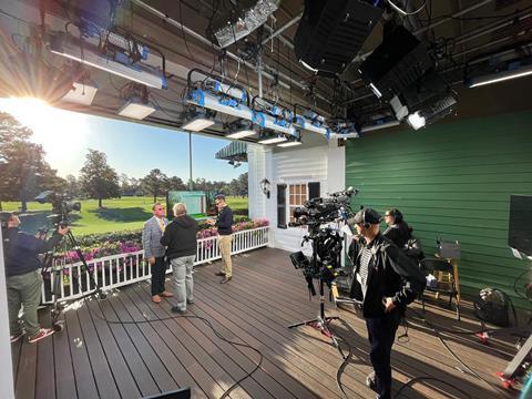 Sky Sports The Masters Golf studio