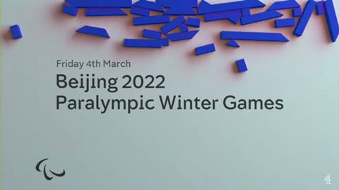 Channel 4 Winter Paralympics trailer