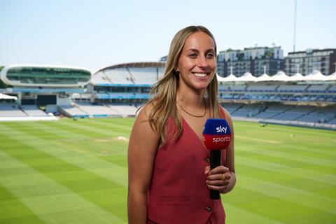 Natasha Farrant cricket Sky