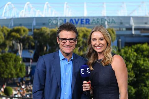 Mats Wilander & Barbara Schett (ES - Australian Open) Discovery tennis