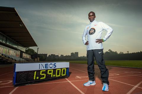 Eliud Kipchoge INEOS 159 Challange launch #1 - photo credit - Tom Lovelock