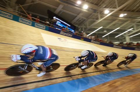 track cycling velodrome