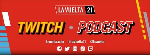 La Vuelta podcast and twitch