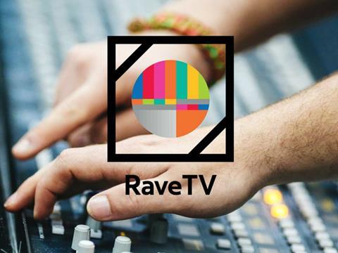 RaveTV logo