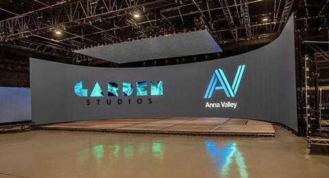 Garden Studios Anna Valley virtual production stage