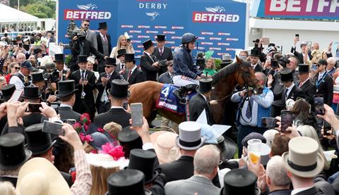 City of Troy Epsom Derby horse racing