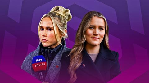 Izzy Christiansen Pien Meulensteen Sky Sports WSL