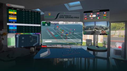 SailGP Racescape XR app