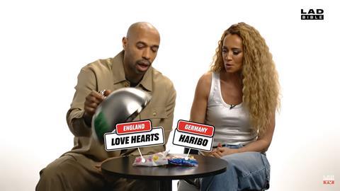 LADBible Thierry Henry Kate Abdo Snack Wars