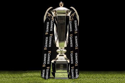 Six Nations rugby trophy