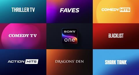 Sony One FAST channels