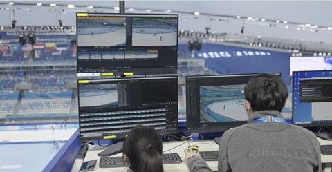 Multi-camera replay systems for frame-freeze slow motion replays during the Games