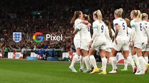 Google Pixel FA England women's Lionesses