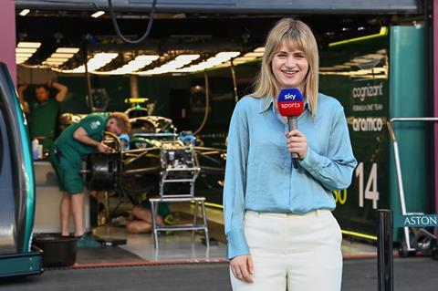 Bernie Collins Sky Sports F1
