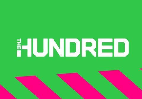 the hundred cricket logo 2