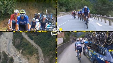 Tour de France Quad Screen Image