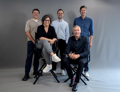 Twofour Management Team: (l-r) Dan Adamson, Shireen Abbott, David Brindley, David Clews, Jake Roberts