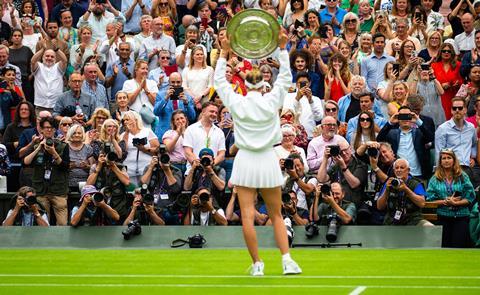 Wimbledon tennis Marketa Vondrousova Getty Images
