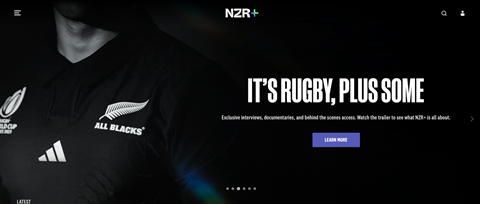 NZR+ New Zealand Rugby Endeavor All Blacks