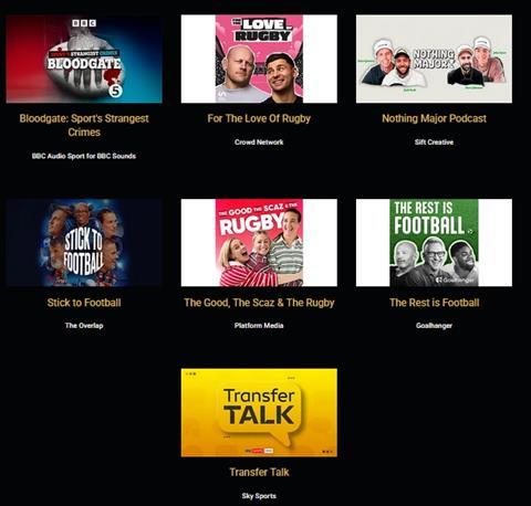 podcast awards