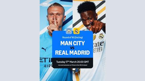 Prime Champ League Man City