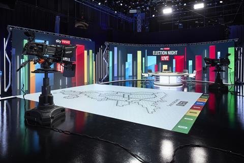 Sky News Election Night Live Studio