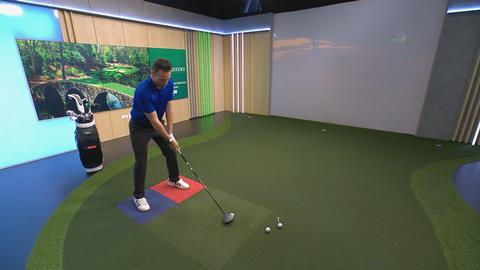 Sky Sports Masters golf studio 1