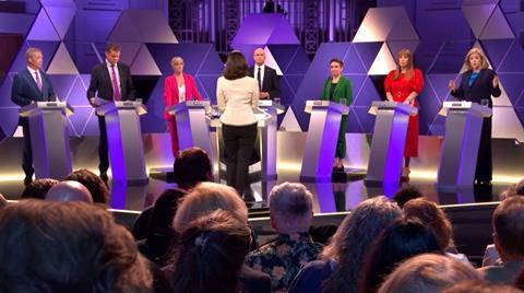 BBC general election debate snapshot 2