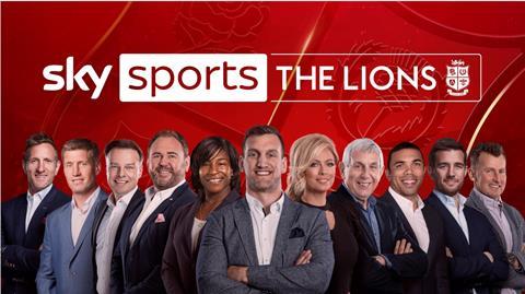 Sky Sports British and Irish Lions rugby line-up