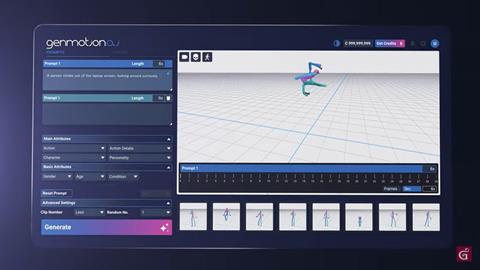 GenMotion.AI animation AI