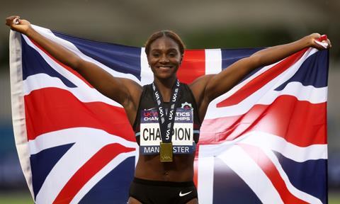 Dina Asher-Smith Warner Bros Discovery athletics sprinting