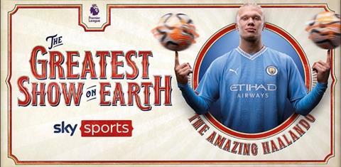 The Greatest Show 595 on Earth Sky Sports campaign