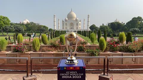 ICC Men's Cricket World Cup 2023 trophy