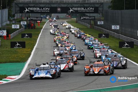 ELMS Formation Lap, Monza 2