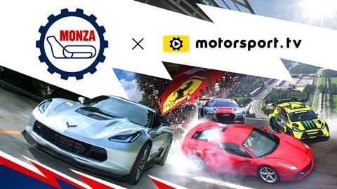 Monza Motorsport TV Channel Hero Image