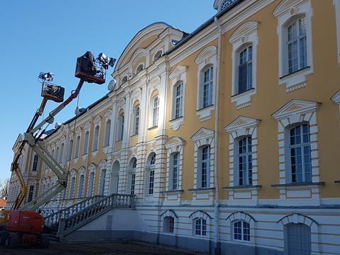 Lighting Rundale Palace