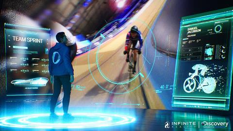 Discovery Sports Events Infinite Reality metaverse cycling