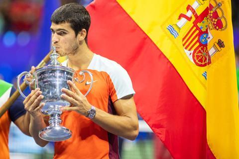 Carlos Alcaraz (USO22) Getty Images US Open tennis