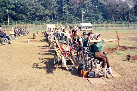 1964_Tokyo_Women_s Archery_(the last time the games were held in Tokyo)_Credit_ Australian Paralympic Committee 